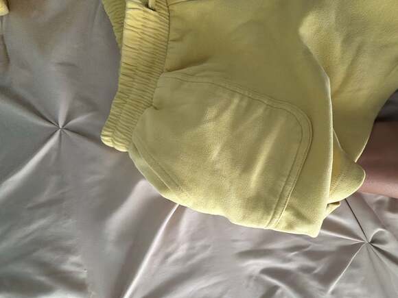 Rae Dunn Yellow Sunny Vibes Sweatshirt and Shorts Lounge Set - Picture 8 of 11